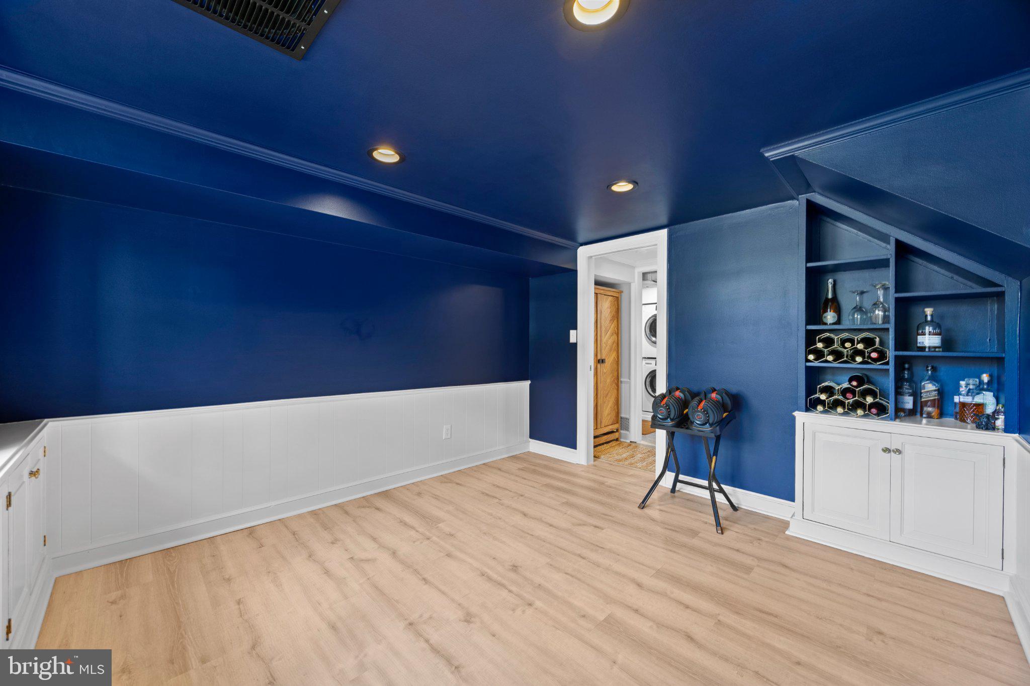 6705 New Hope Drive Springfield, VA 22151 - Photo 44 of 67 Chic blue-hued versatile space.