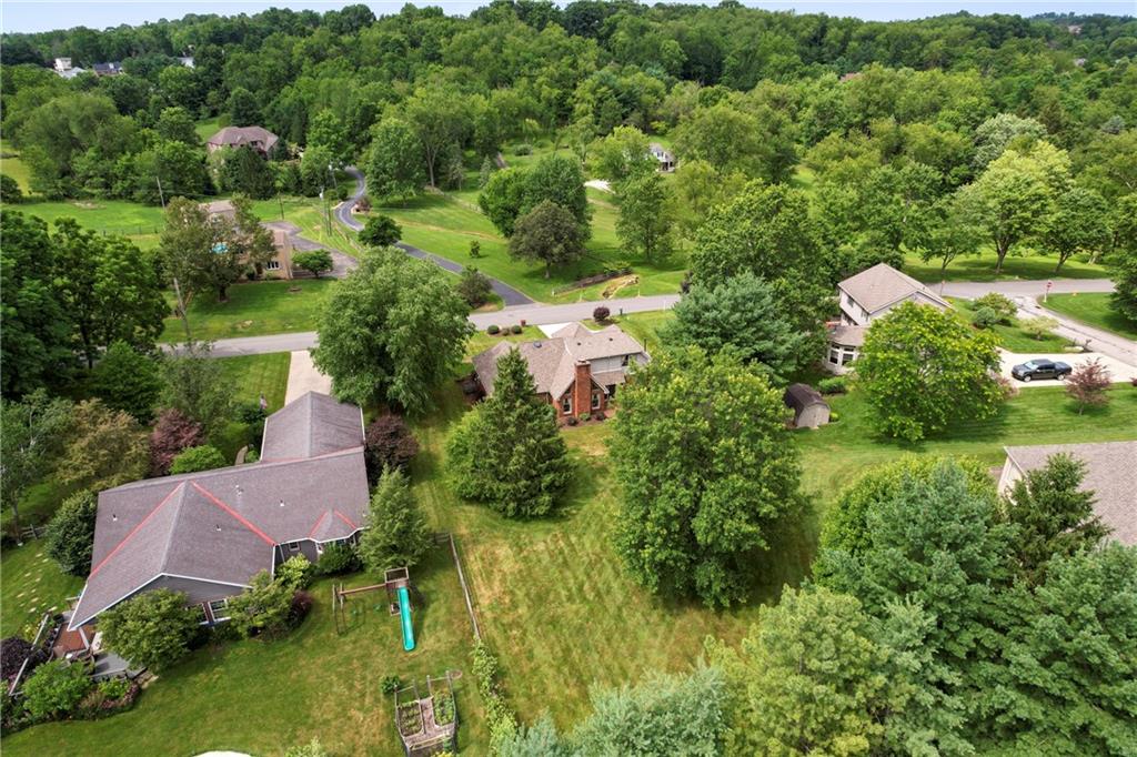 138 Valley Road Eighty Four, PA 15330 - Photo 3 of 33 an aerial view of a house with yard swimming pool and outdoor seating