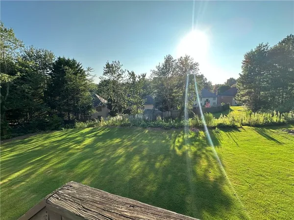 a view of a yard