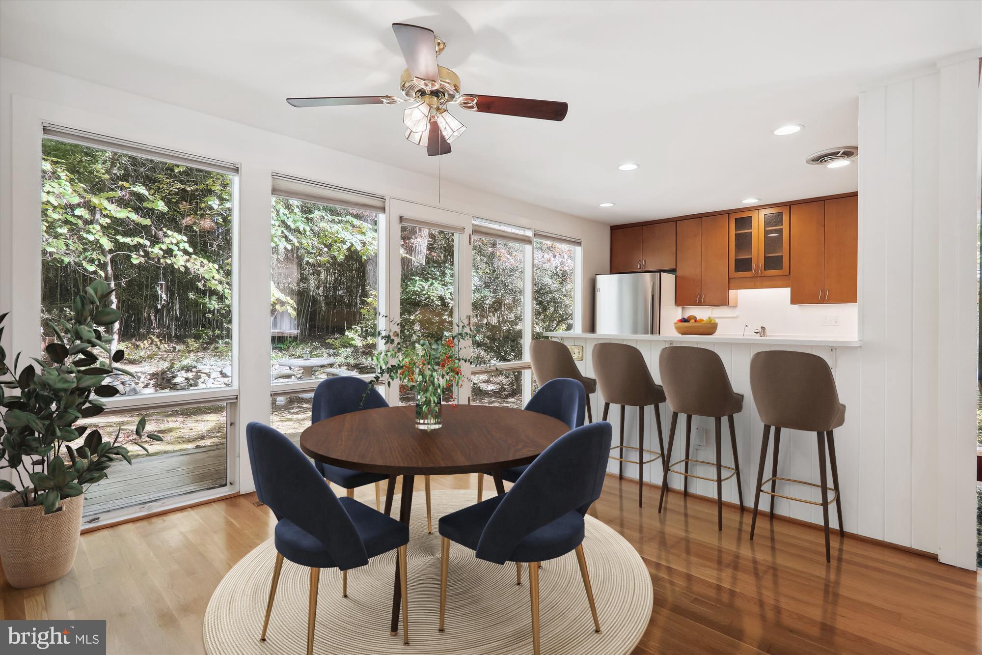 3913 Rickover Road Silver Spring, MD 20902 - Photo 8 of 43 The dining area with view of backyard