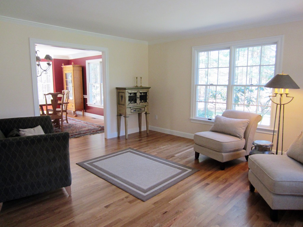26 Williams Road Wayland, MA 01778 - Photo 4 of 24 a living room with furniture and a window