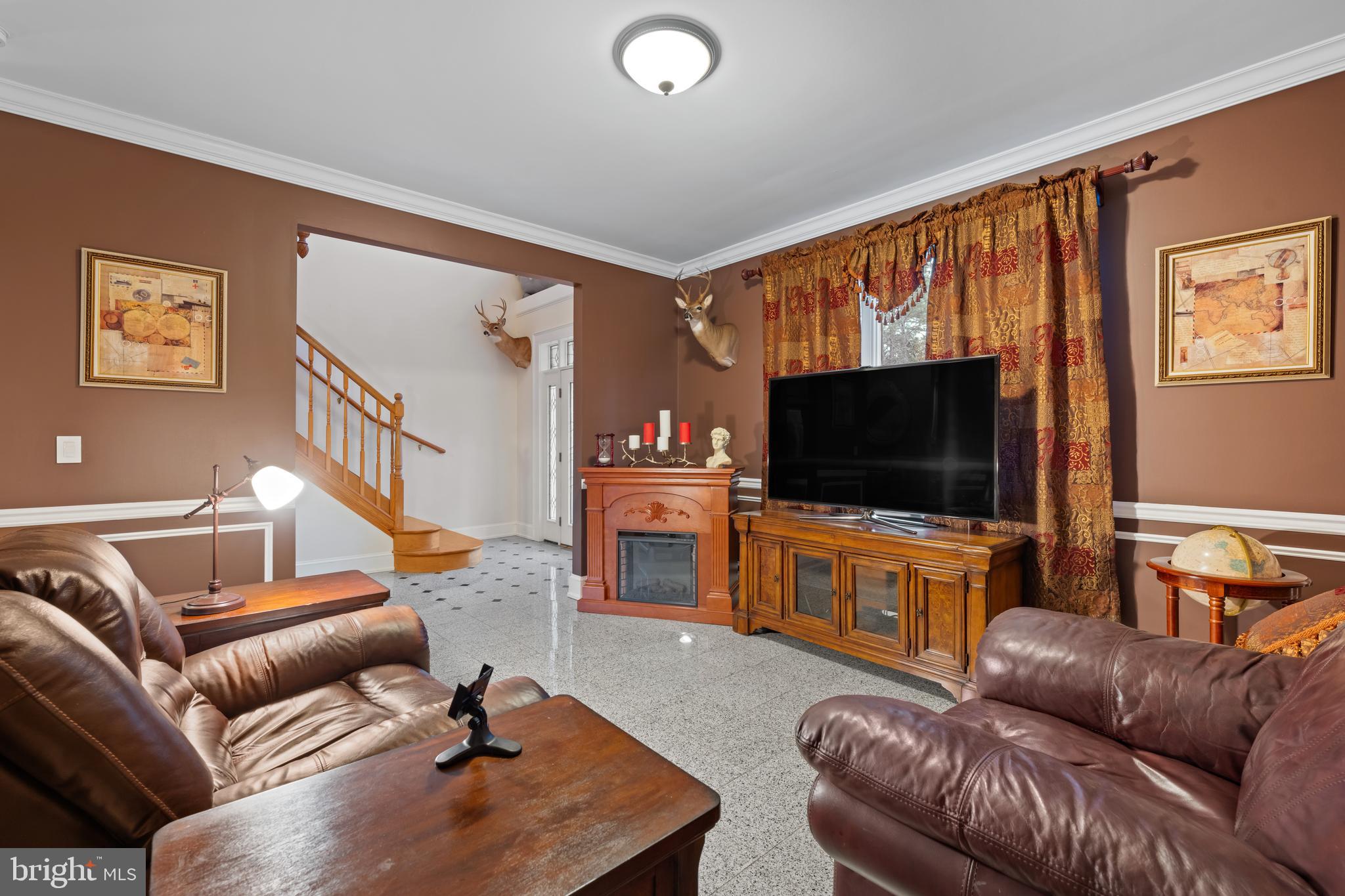 83 Maple Avenue Mays Landing, NJ 08330 - Photo 22 of 46 a living room with furniture and a flat screen tv