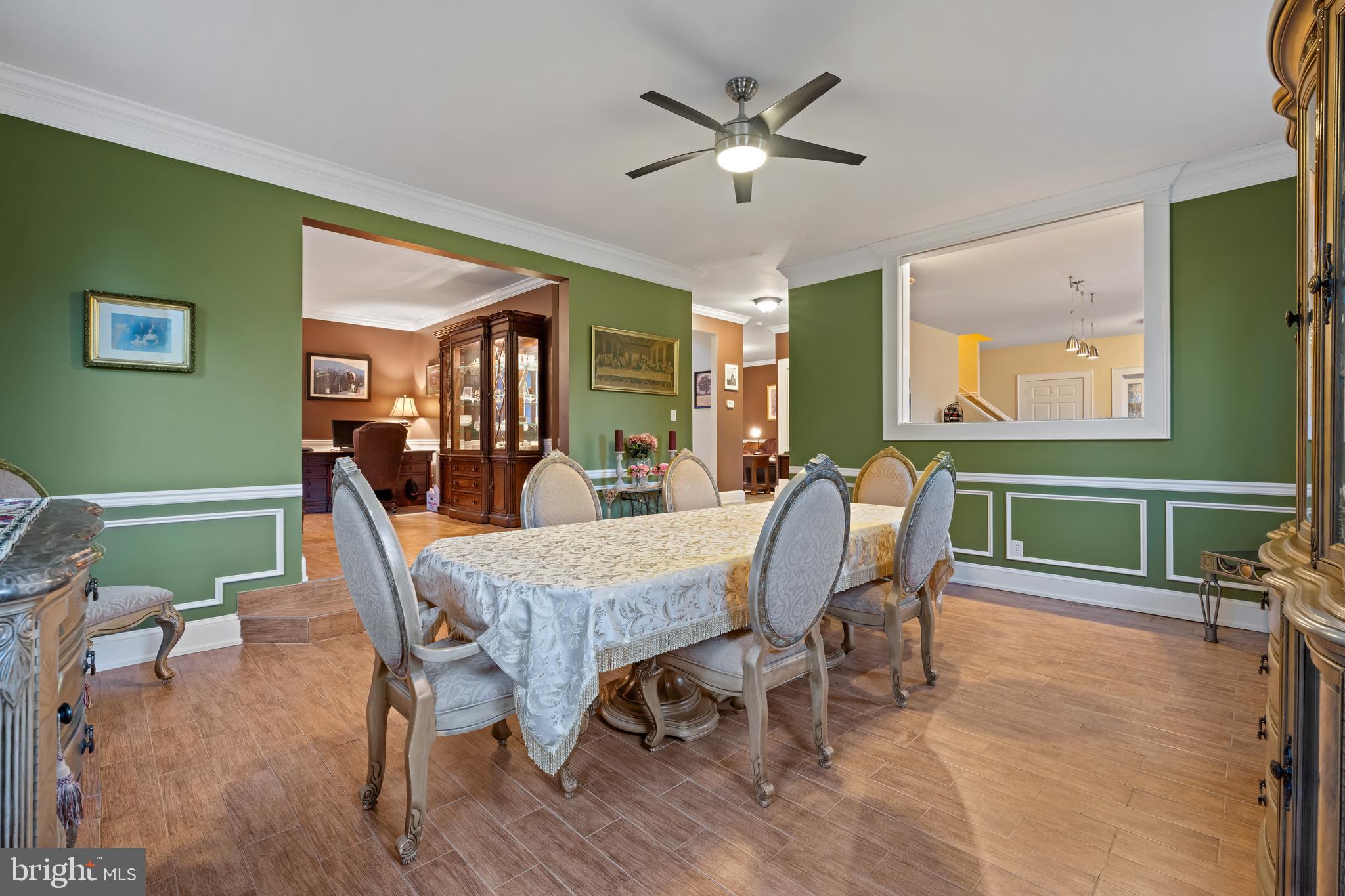 83 Maple Avenue Mays Landing, NJ 08330 - Photo 27 of 46 a view of a dining room with furniture a chandelier and window