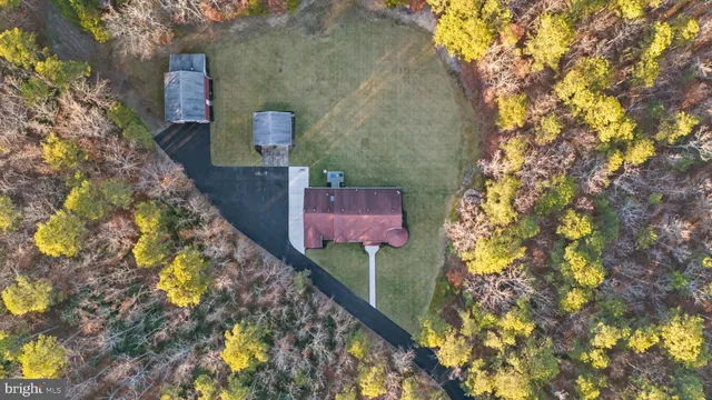 a view of city and mountain