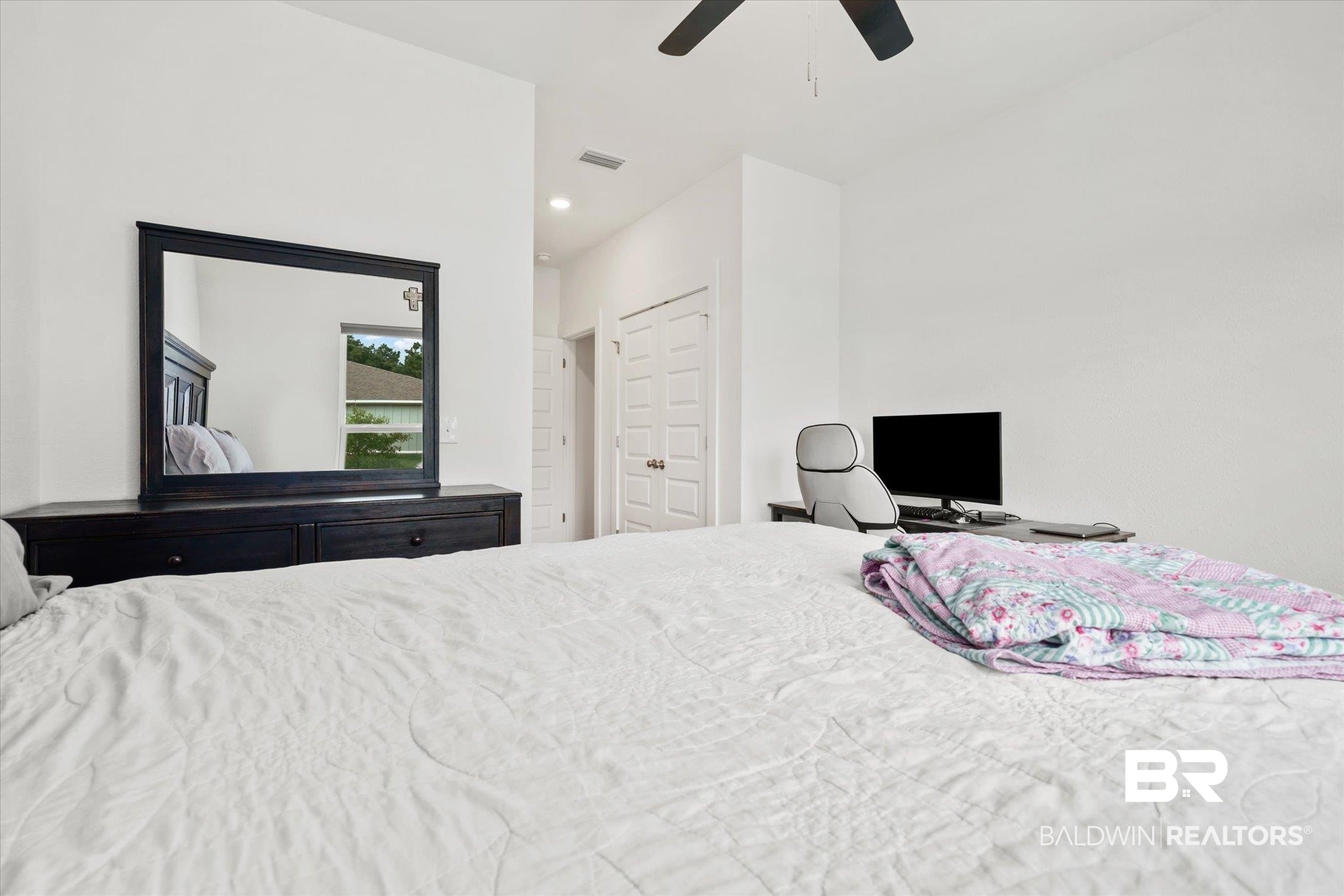 263 Bronze Street Fairhope, AL 36532 - Photo 26 of 47 Bedroom featuring ceiling fan