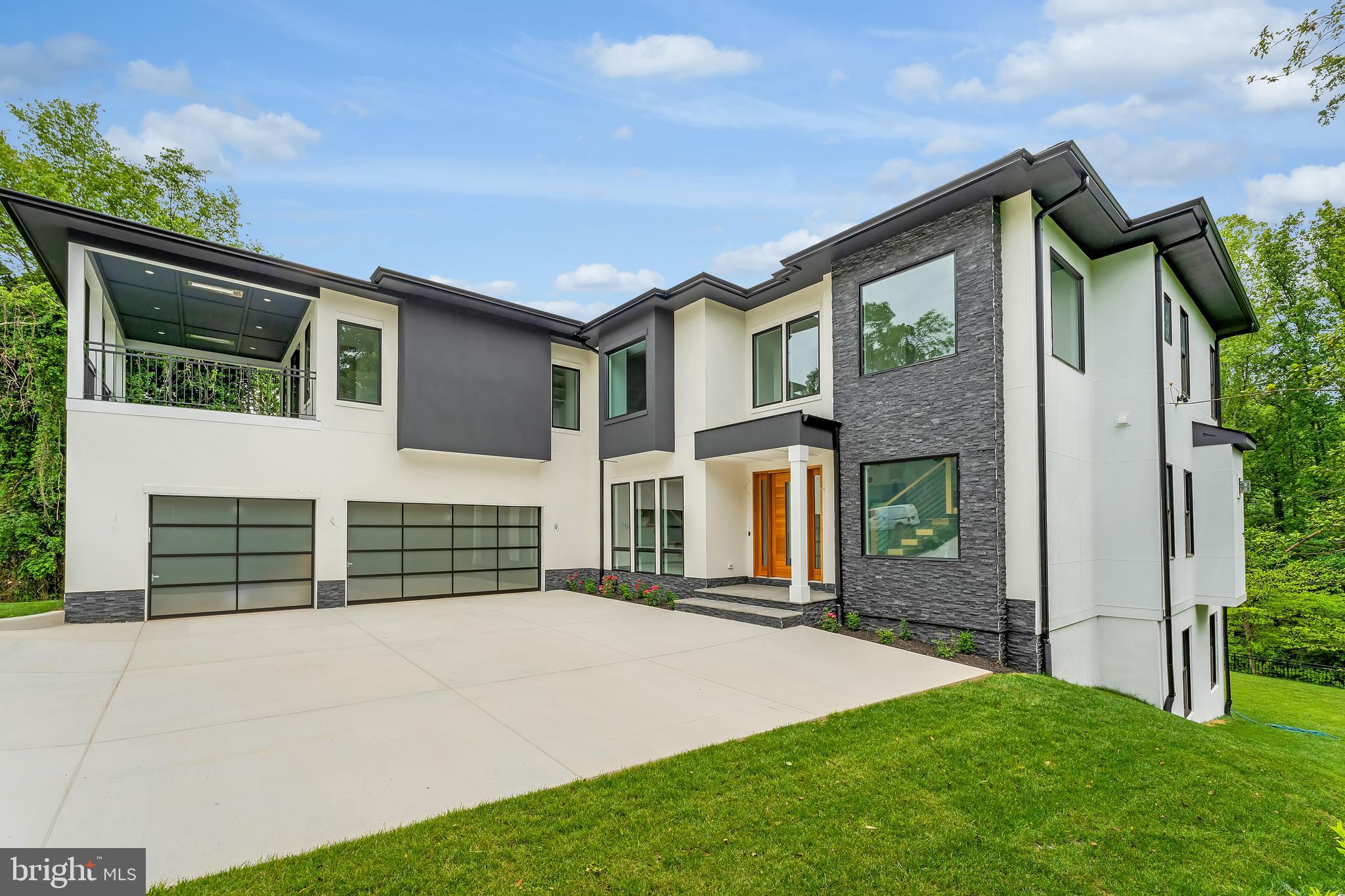 Expansive glass windows and doors