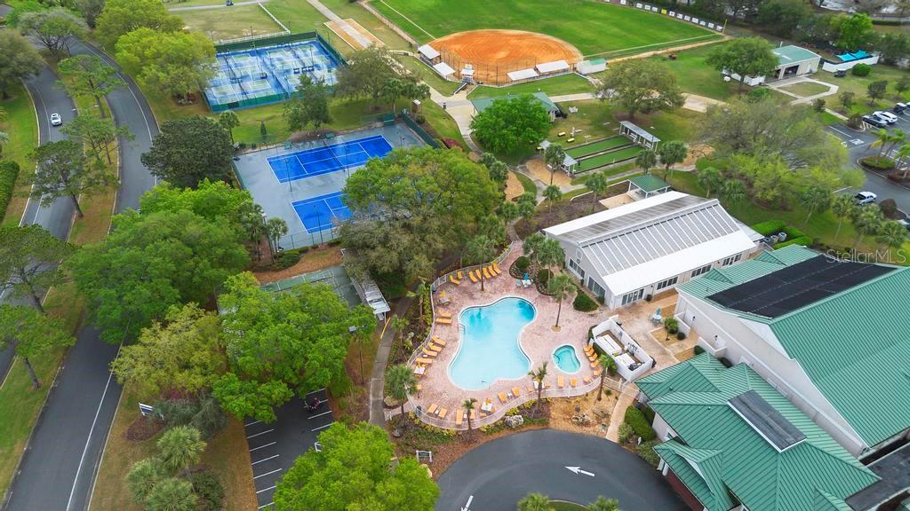 11767 Southeast 176th Place Road Summerfield, FL 34491 - Photo 37 of 37 AERIAL VIEW OF COMMUNITY CENTER