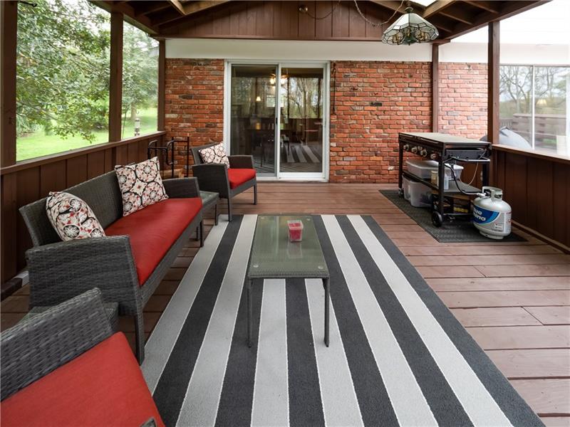 4137 Ewalt Road Gibsonia, PA 15044 - Photo 22 of 25 Another view of this awesome space with access to the deck.