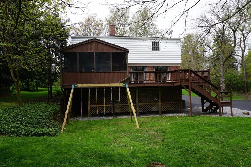 4137 Ewalt Road Gibsonia, PA 15044 - Photo 24 of 25 Backyard spacious enough for a playset.