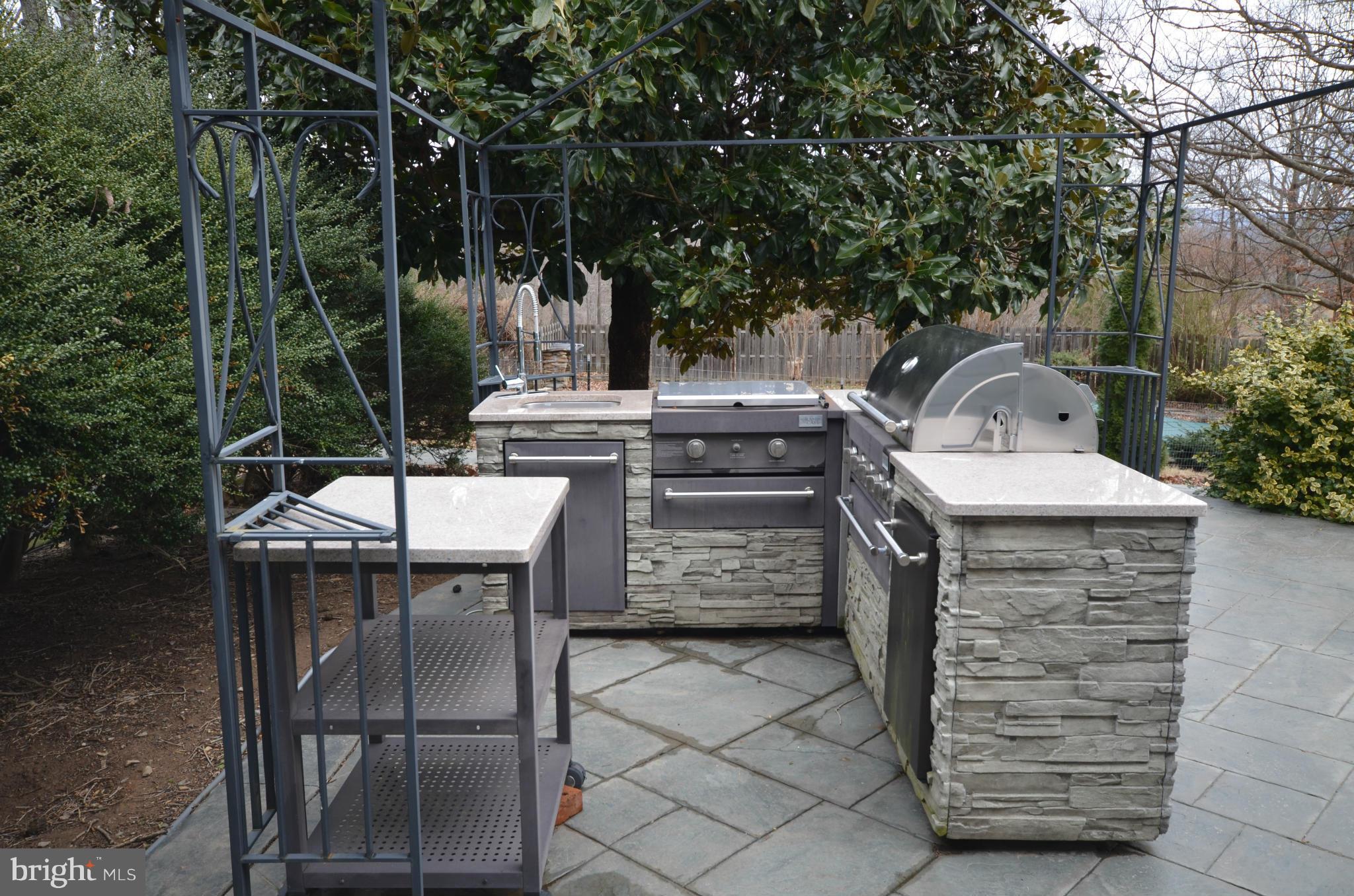 10442 Warland Road Marshall, VA 20115 - Photo 24 of 28 Outdoor Kitchen