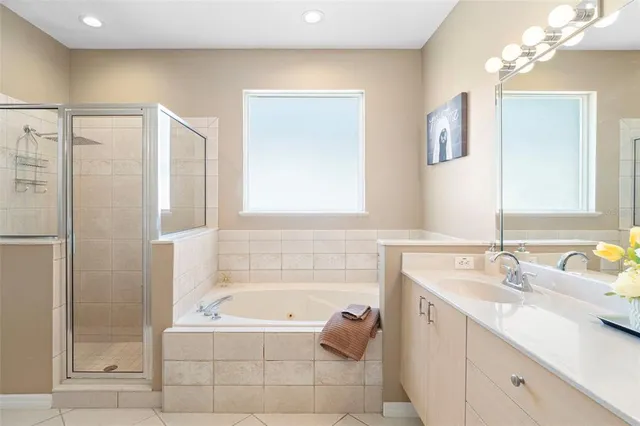 a large building with a big yard and large trees