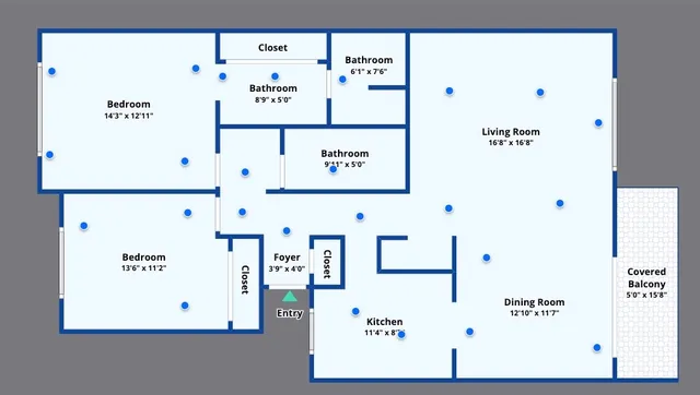 $425,000 | 5369 Algarrobo, Unit 2D, Laguna Woods, CA 92637