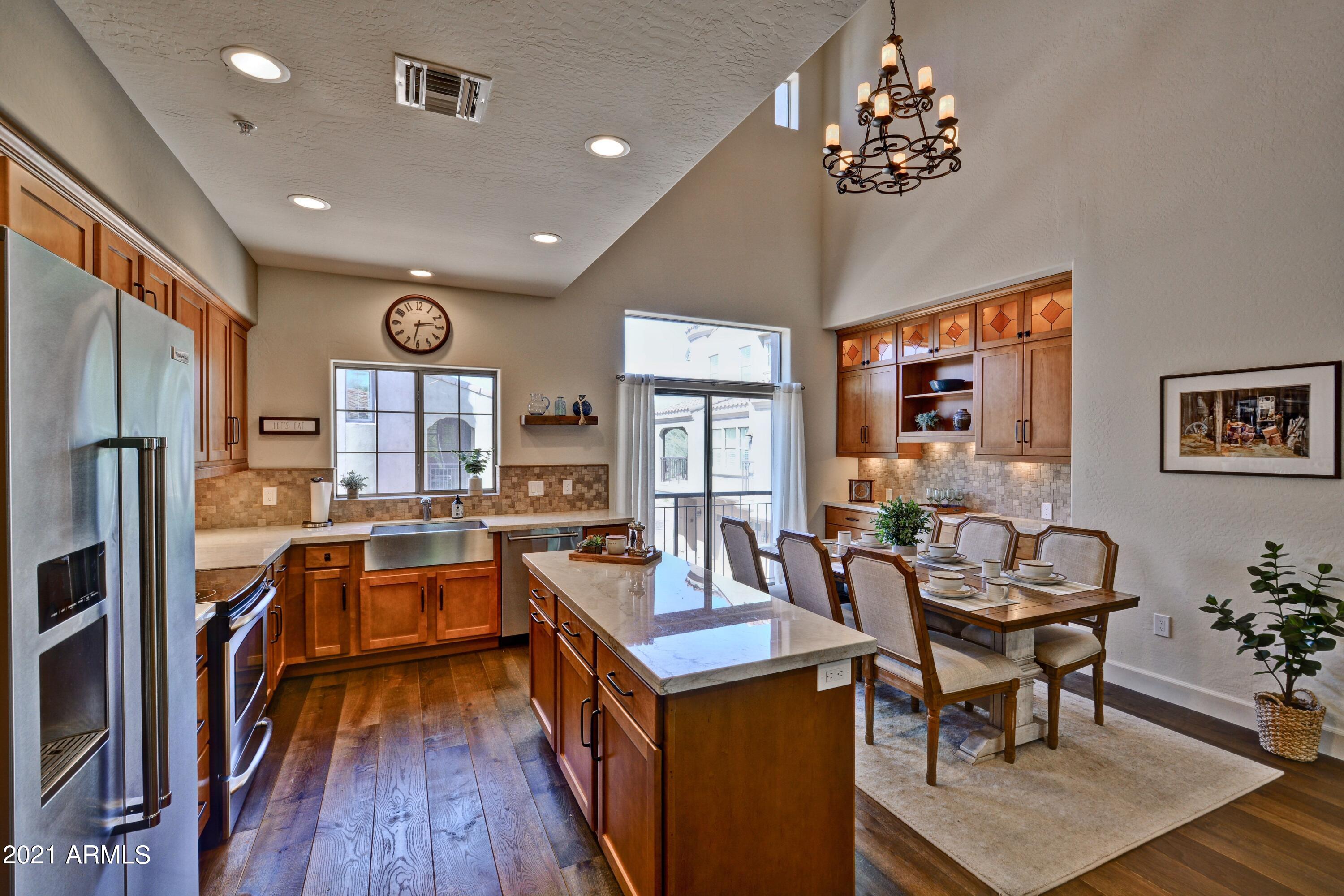 3935 East Rough Rider Road, Unit 1360 Phoenix, AZ 85050 - Photo 8 of 43 AVIANO Kitchen...
