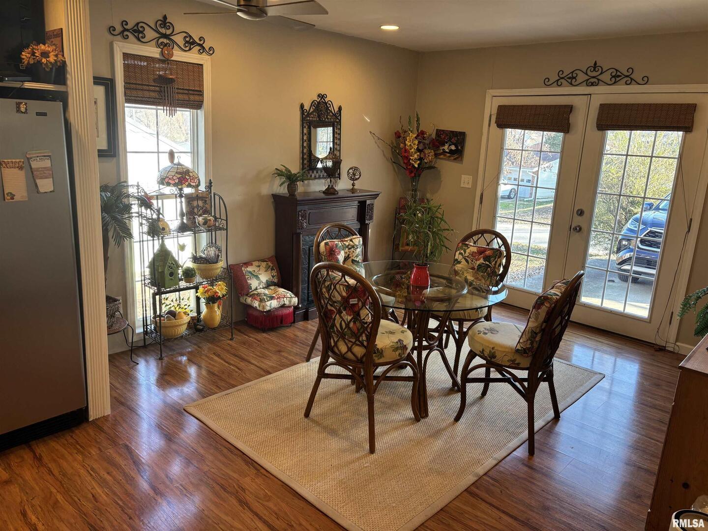 210 Apple Lane Anna, IL 62906 - Photo 24 of 45 a view of a dining room with furniture window and wooden floor