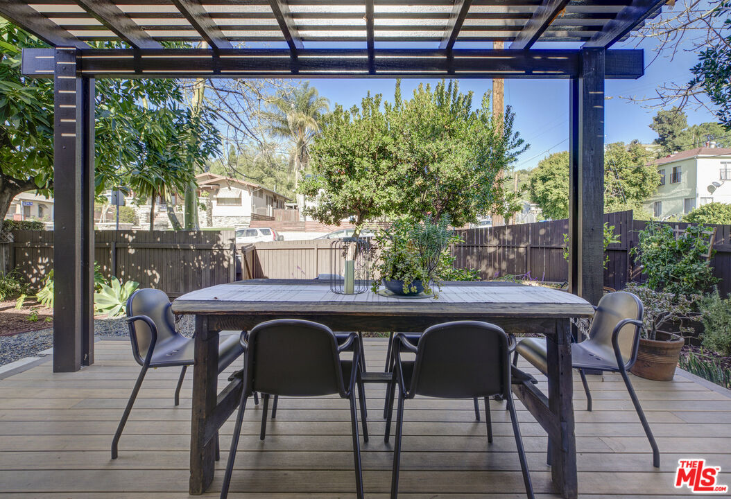 5740 Meridian Street Los Angeles, CA 90042 - Photo 26 of 50 a view of an outdoor seating area