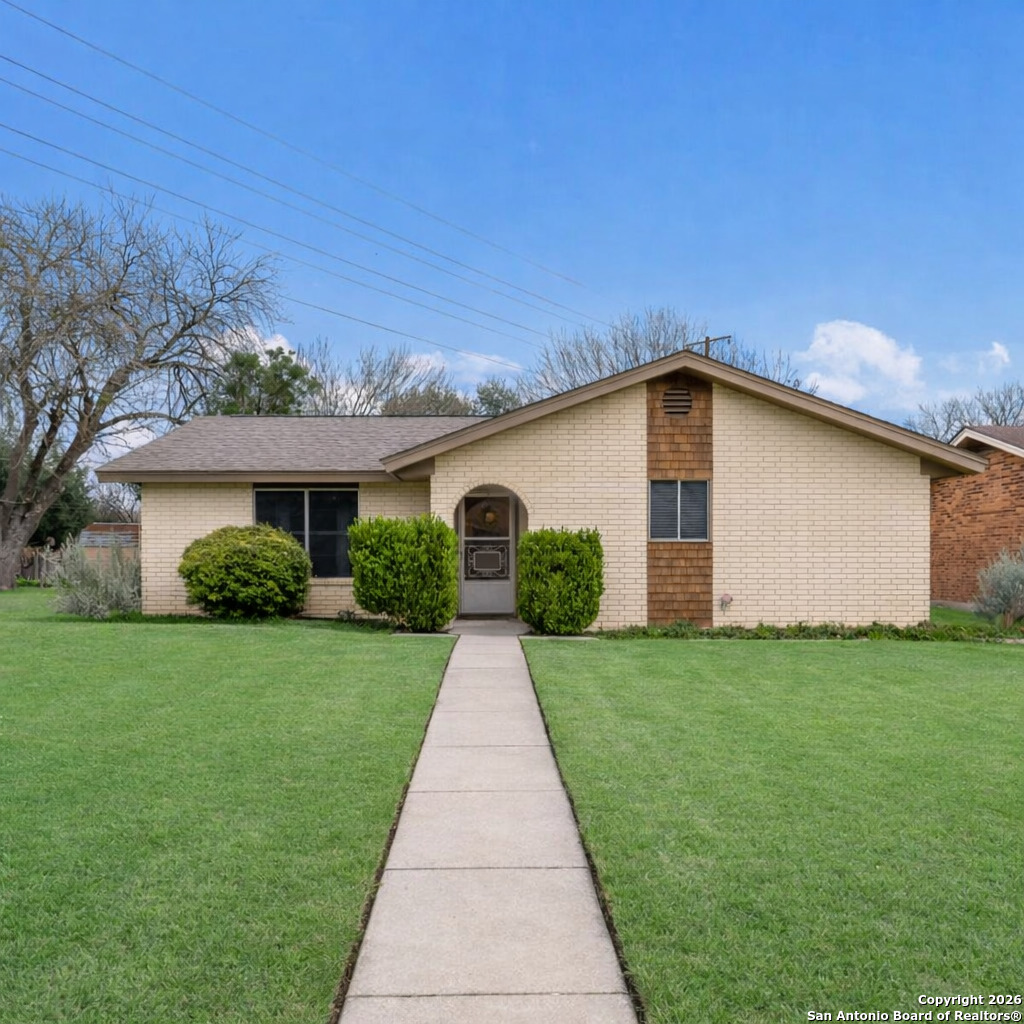 795 Renee Street Seguin, TX 78155 - Photo 1 of 1 a front view of house with yard