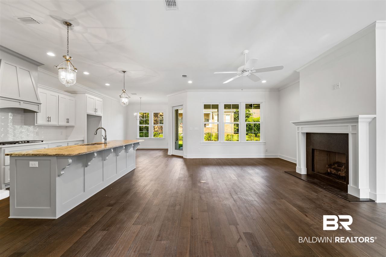 17402 Burwick Loop Fairhope, AL 36532 - Photo 8 of 40 Kitchen to Family Rm