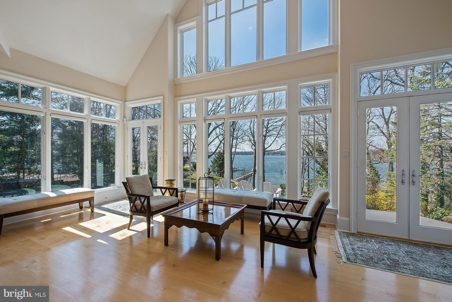 330 North Ferry Point Road Pasadena, MD 21122 - Photo 10 of 30 Magothy River views from the great room