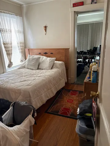 a room with furniture and a window