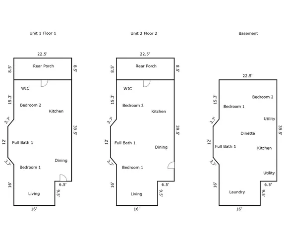 a picture of floor plan