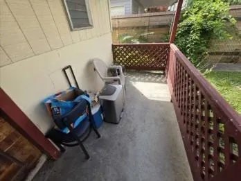 a view of storage and utility room