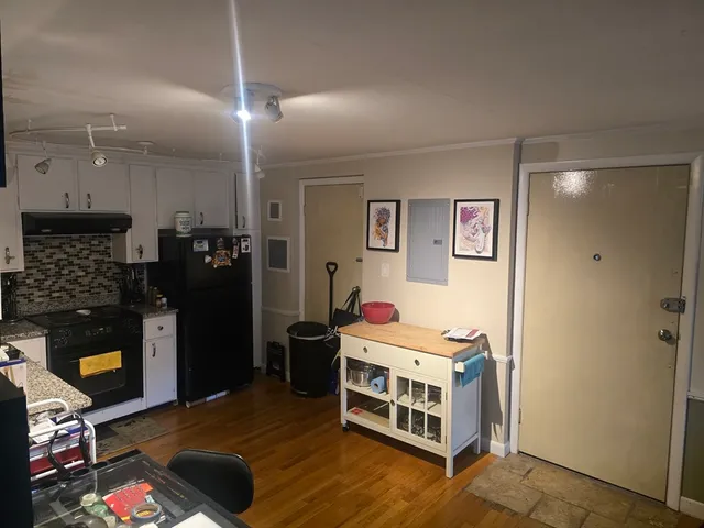 a room with furniture and window