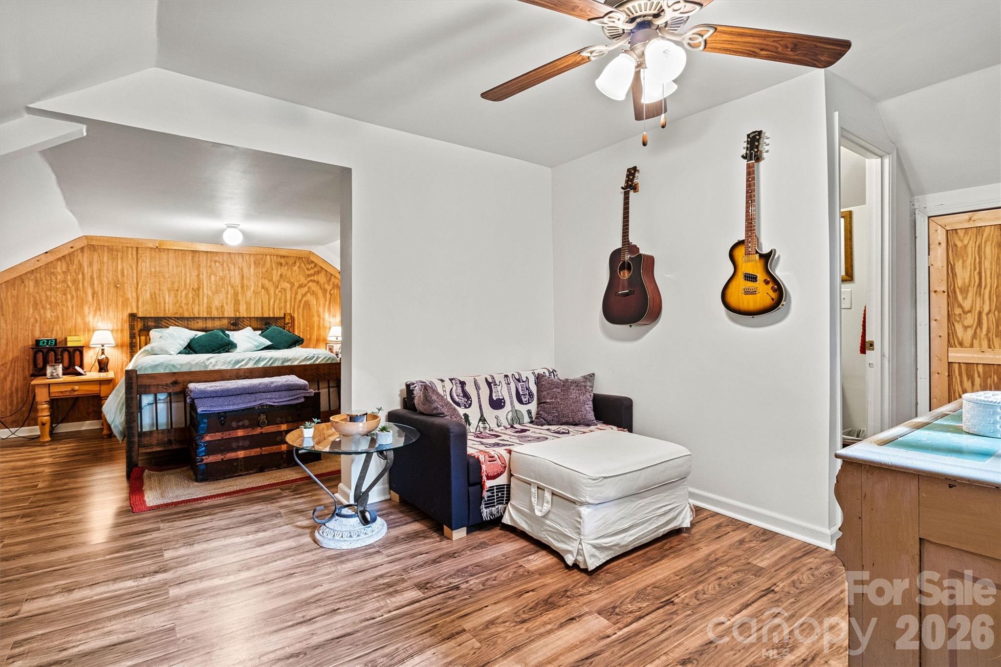 6051 Pointe W Lane Vale, NC 28168 - Photo 20 of 28 a living room with furniture and wooden floor