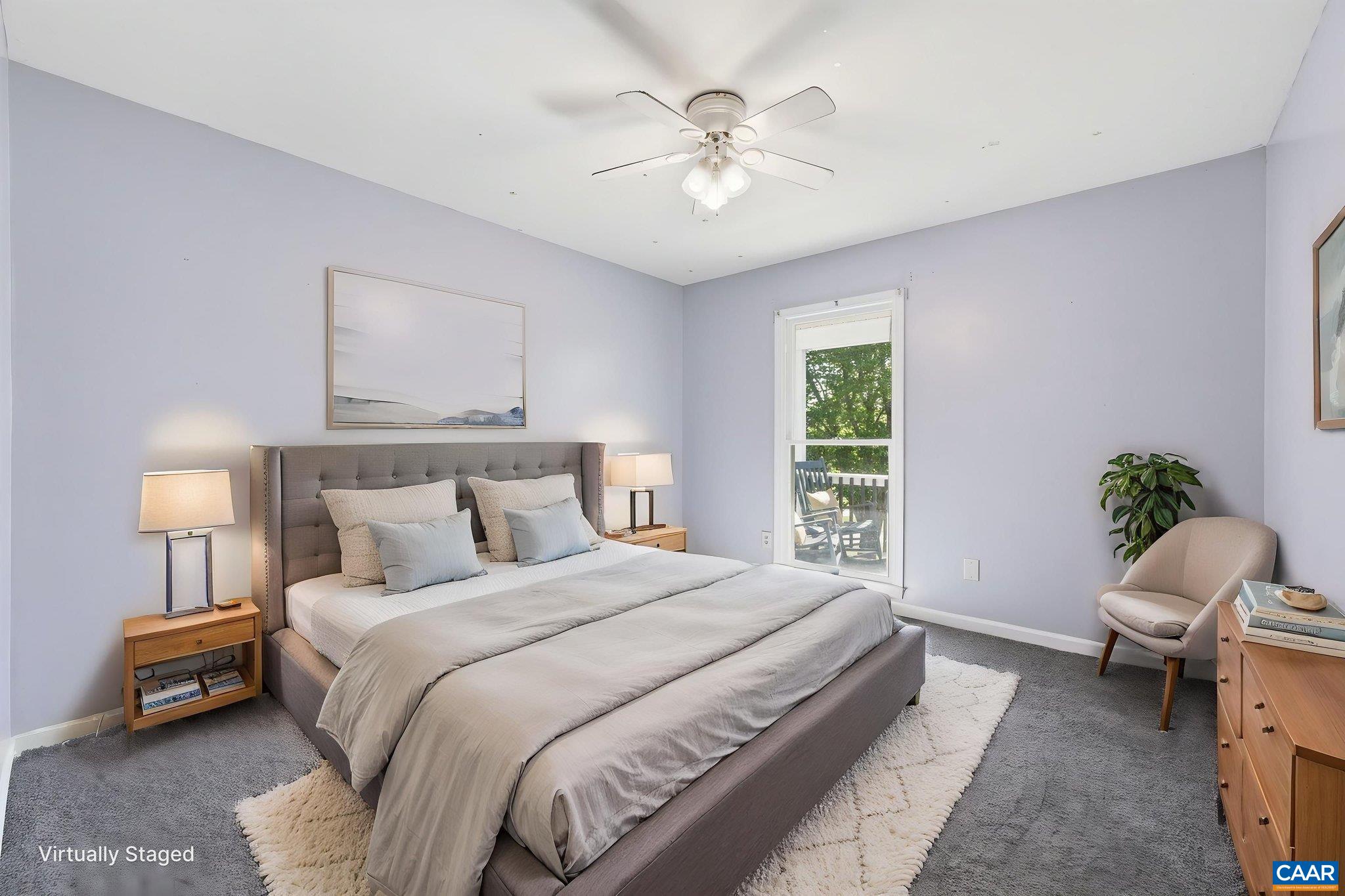 101 Marjorie Lane Ruckersville, VA 22968 - Photo 33 of 61 a bedroom with a bed and a chandelier