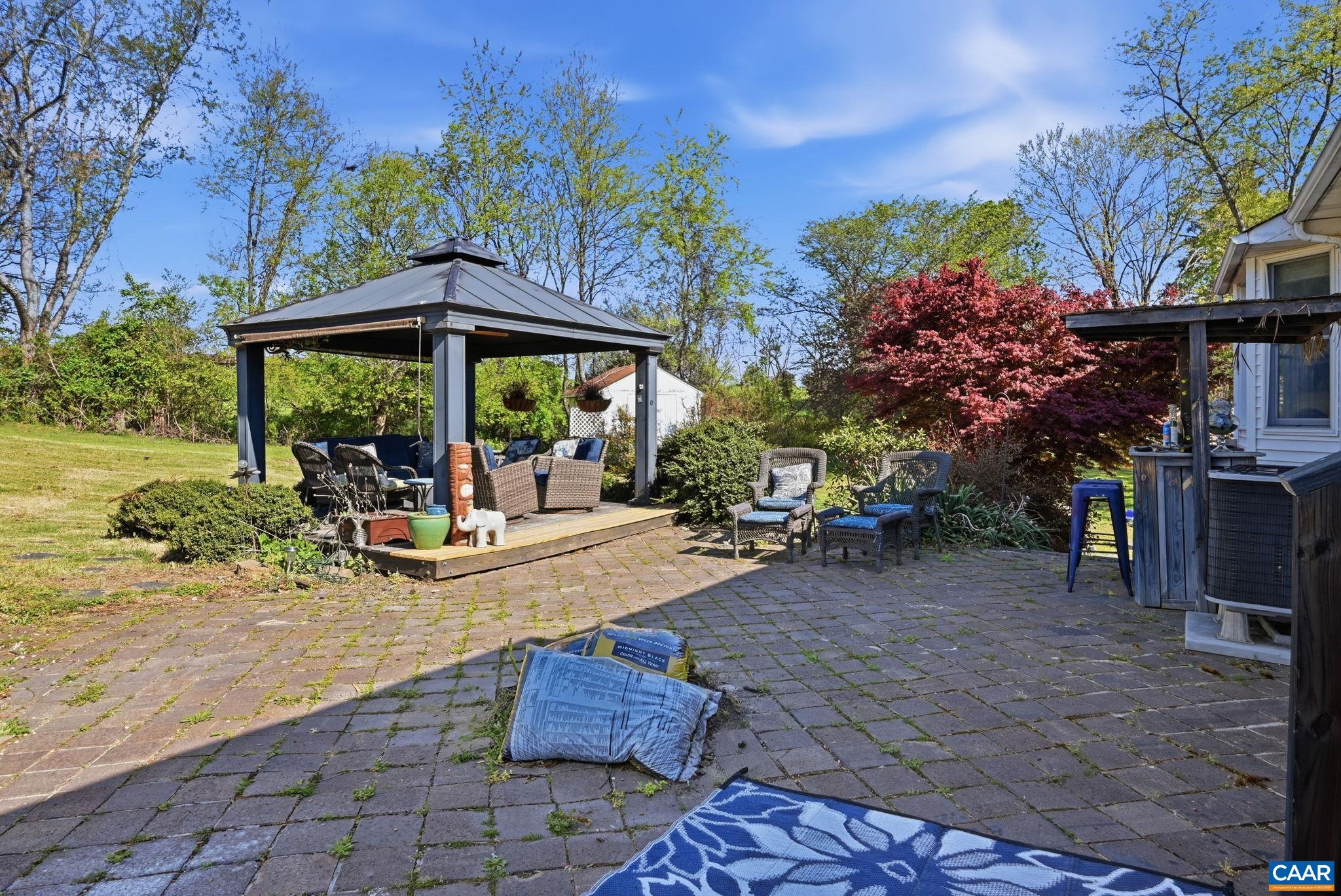 101 Marjorie Lane Ruckersville, VA 22968 - Photo 48 of 61 a view of a backyard with sitting area