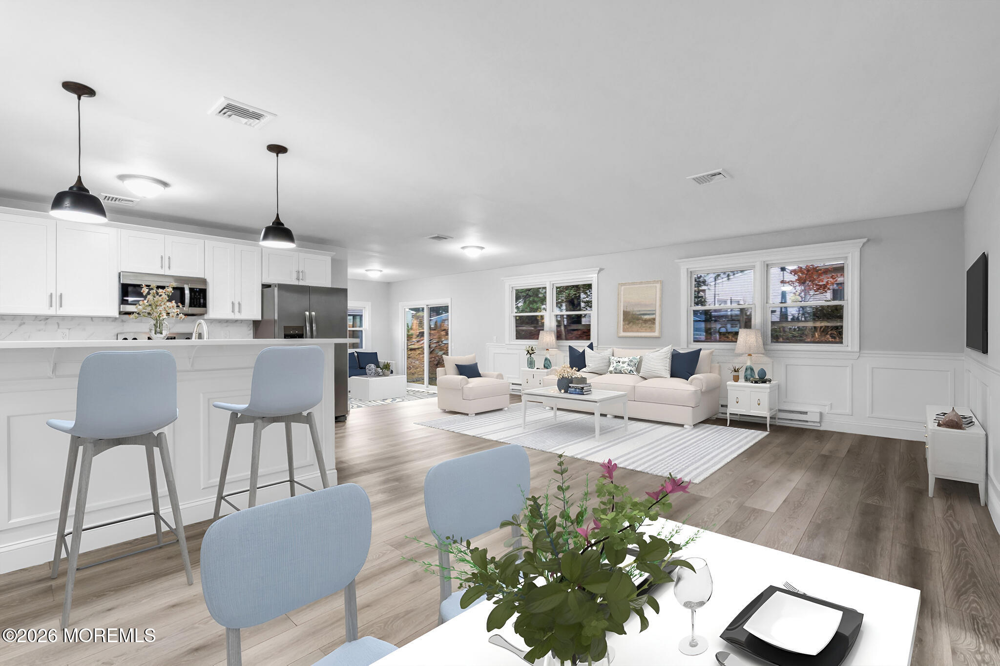 29 Keene Street, Unit 70 Whiting, NJ 08759 - Photo 6 of 18 a living room with furniture and a wooden floor