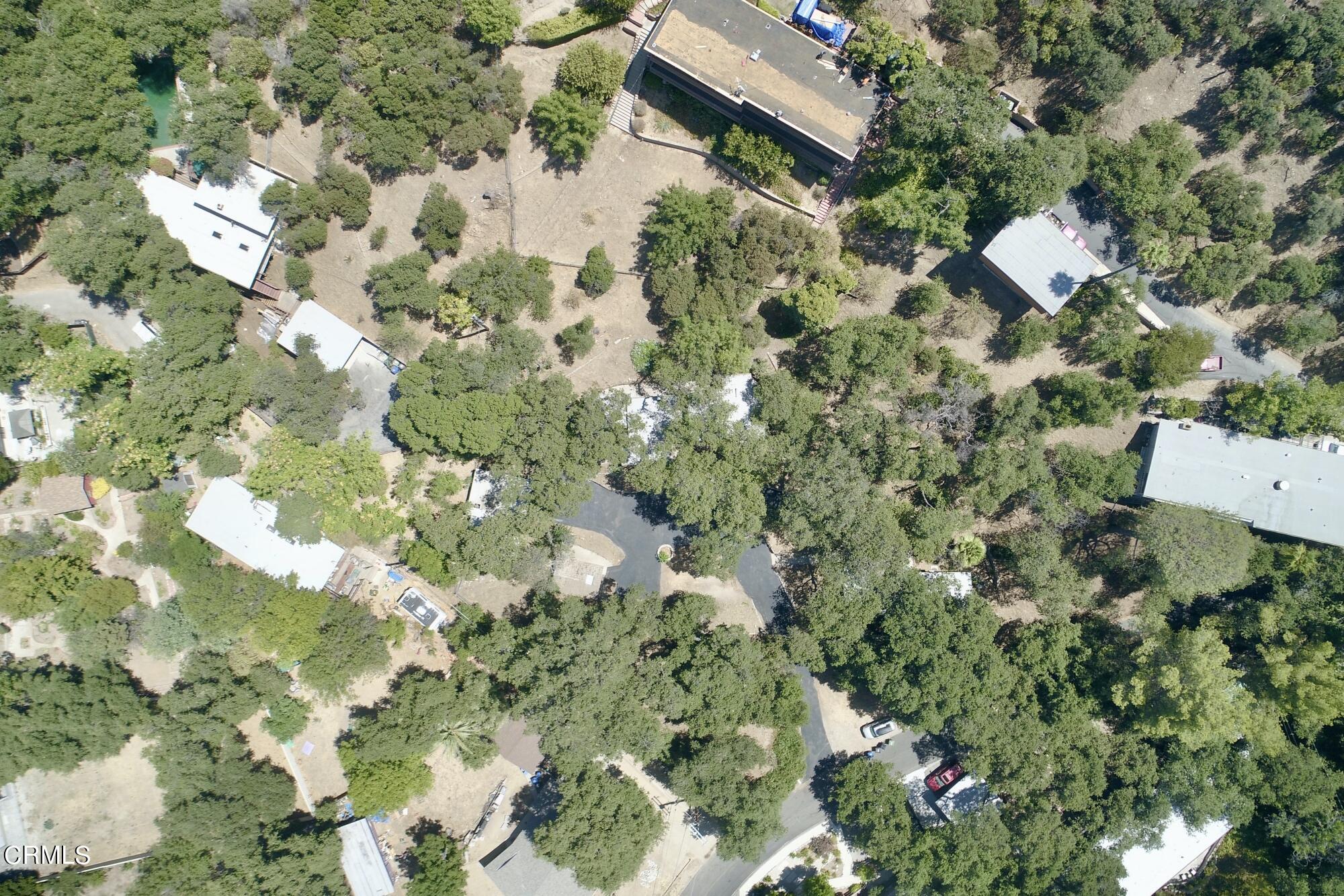 9710 Mistletoe Road Tujunga, CA 91042 - Photo 63 of 68 an aerial view of a house with a yard and garden