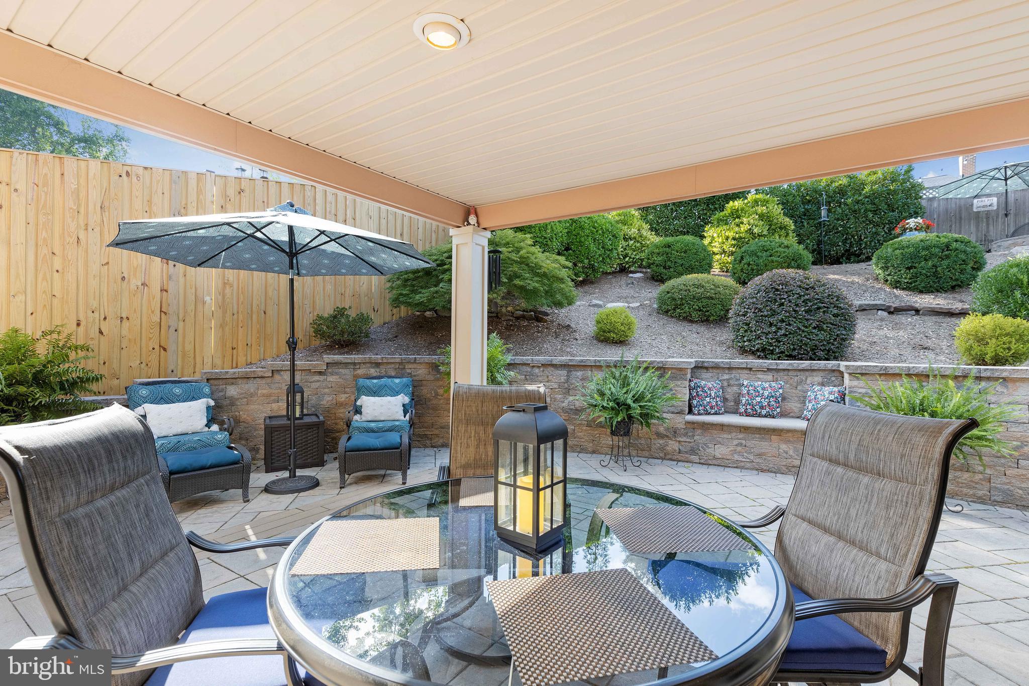 8632 Kerry Lane Springfield, VA 22152 - Photo 15 of 48 Spacious Patio outside of the Family Room