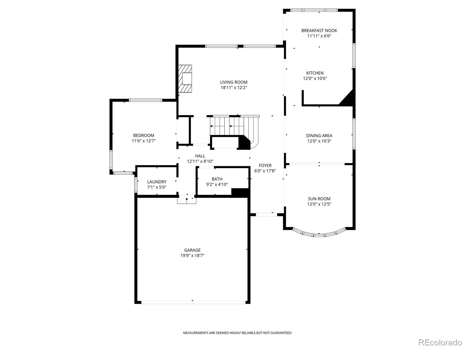 2445 East Lansdowne Court Highlands Ranch, CO 80126 - Photo 47 of 49 a picture of floor plan