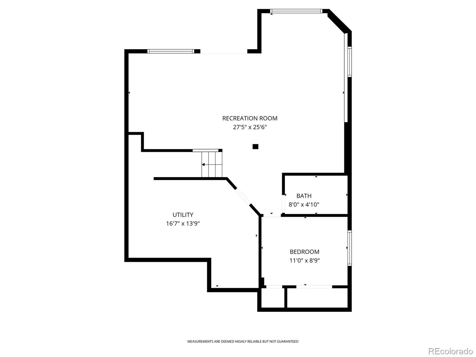 2445 East Lansdowne Court Highlands Ranch, CO 80126 - Photo 49 of 49 a picture of a floor plan