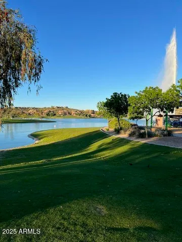 a view of a park with a big yard