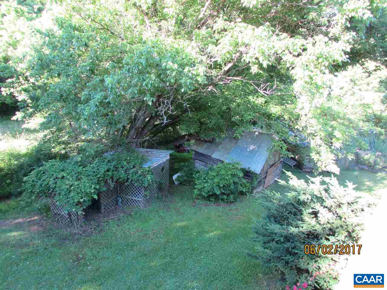 668 Peters Hollow Road Monroe, VA 24574 - Photo 48 of 50 an aerial view of a house with a yard