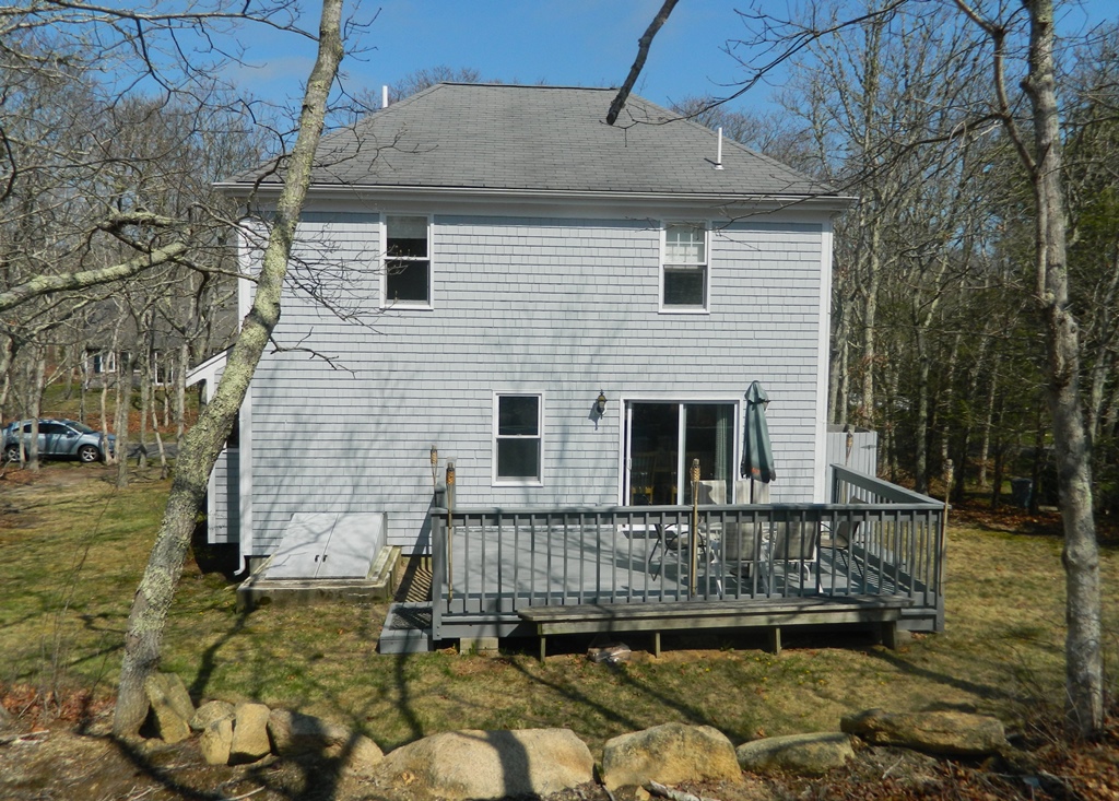 78 Old Purchase Road Edgartown, MA 02539 - Photo 15 of 17 a balcony view with a outdoor seating