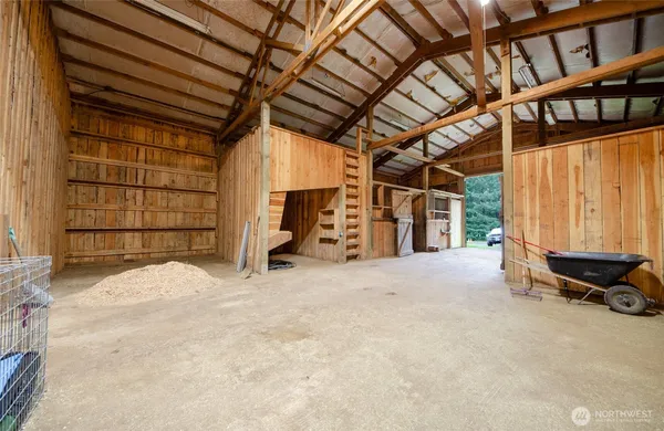 a view of a car garage