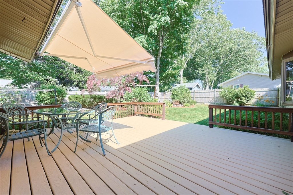 18 Paxton Road Framingham, MA 01701 - Photo 30 of 37 a view of a deck with wooden floor and outdoor space