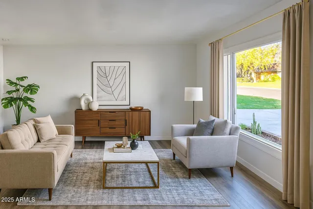 a kitchen with a sink stove and refrigerator
