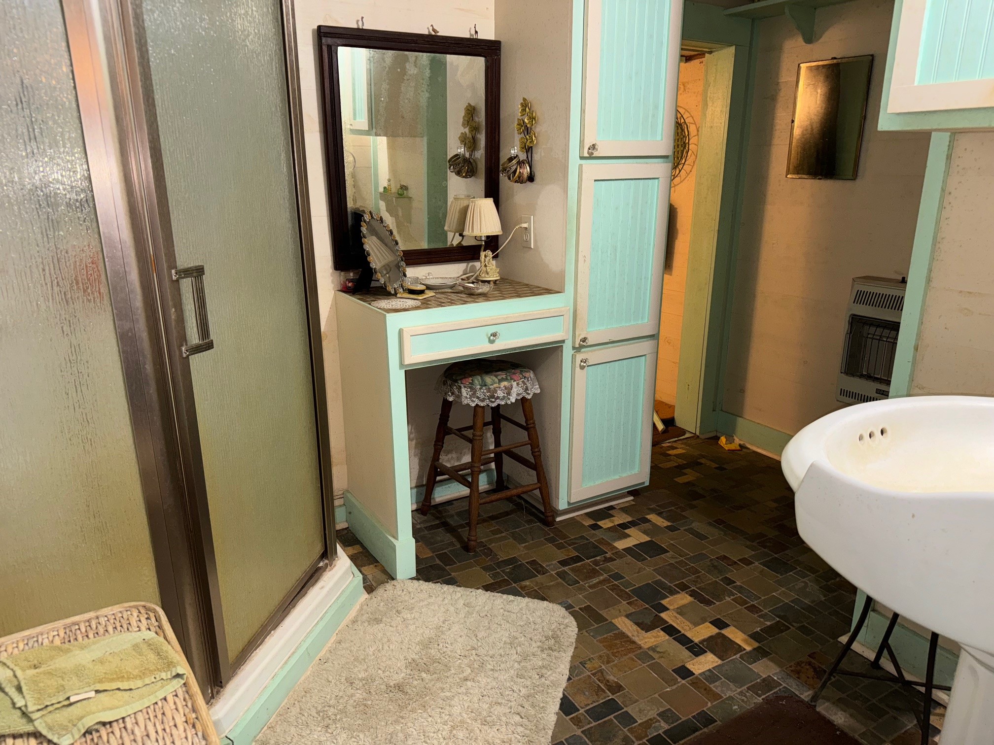 4430 Fm 1457 Round Top, TX 78954 - Photo 9 of 21 a bedroom with a bed and a mirror