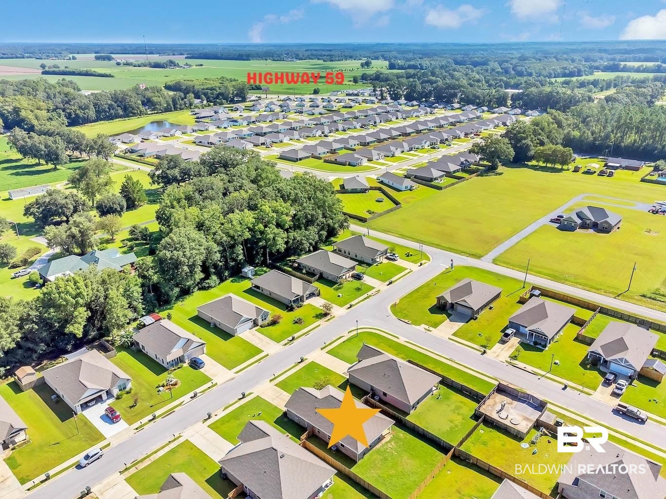 16461 Prado Loop Loxley, AL 36551 - Photo 76 of 78 Aerial perspective of suburban area