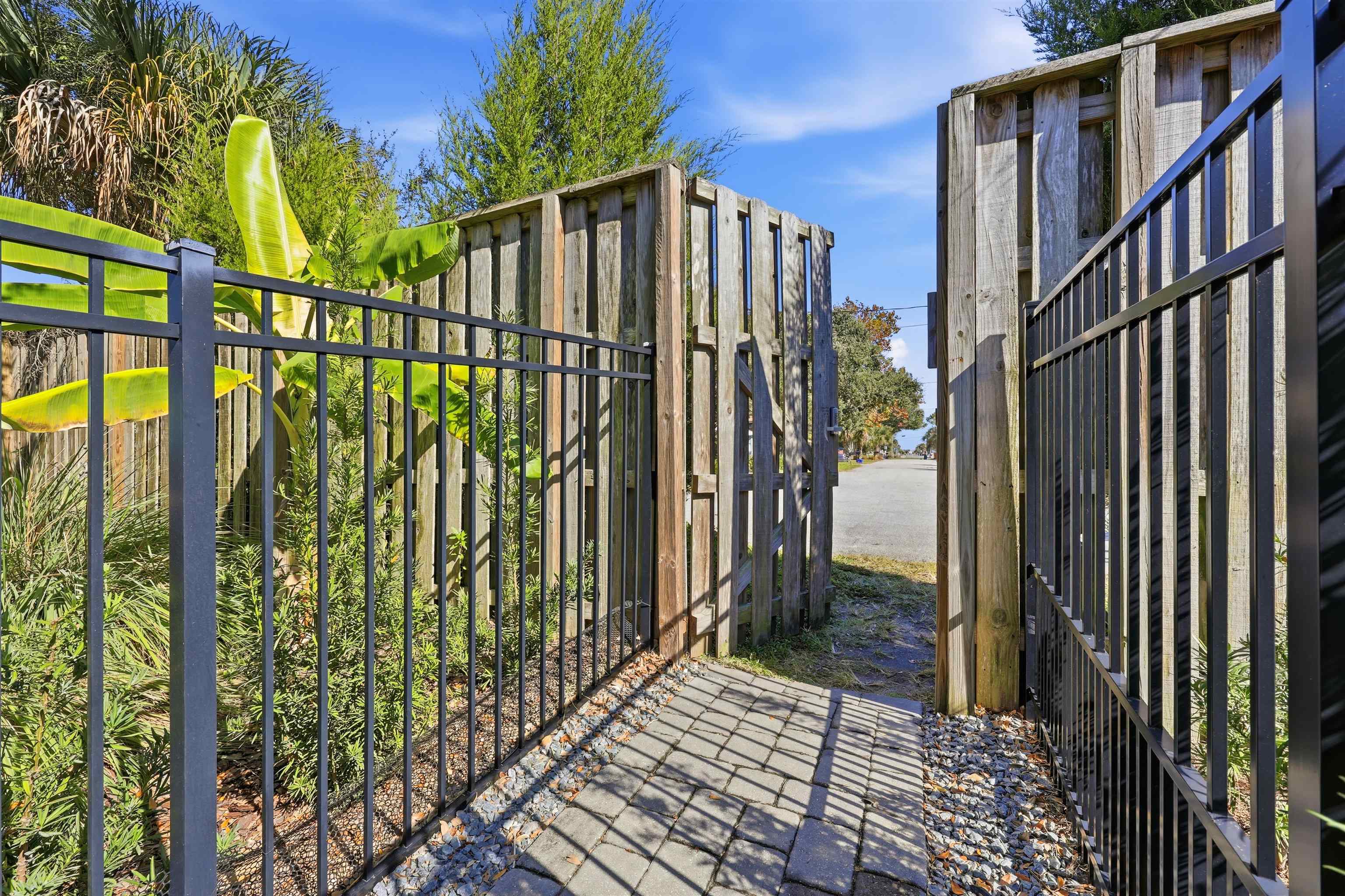 66 Ridgeway Road St. Augustine, FL 32080 - Photo 53 of 53 View of gate