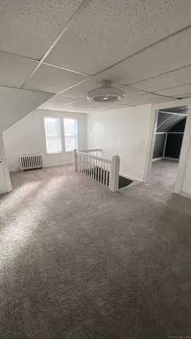 a view of a livingroom with a couch