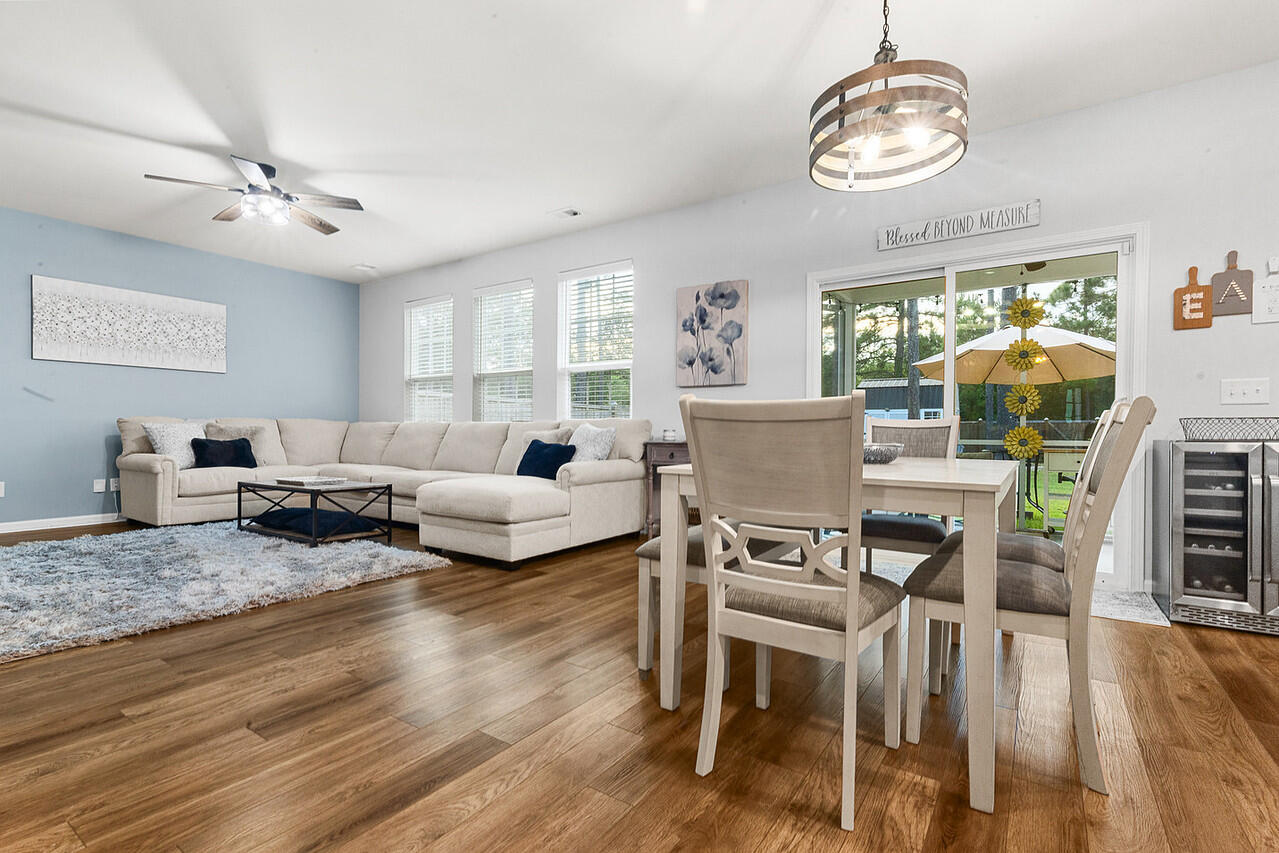 136 Caleb Court Ladson, SC 29456 - Photo 12 of 39 Eat-in kitchen to living room
