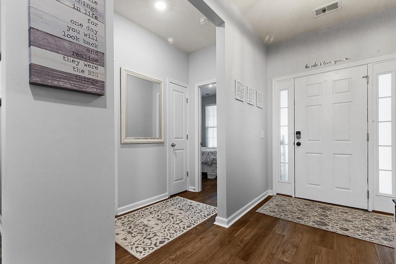 136 Caleb Court Ladson, SC 29456 - Photo 5 of 39 Foyer to downstairs Bedroom/office