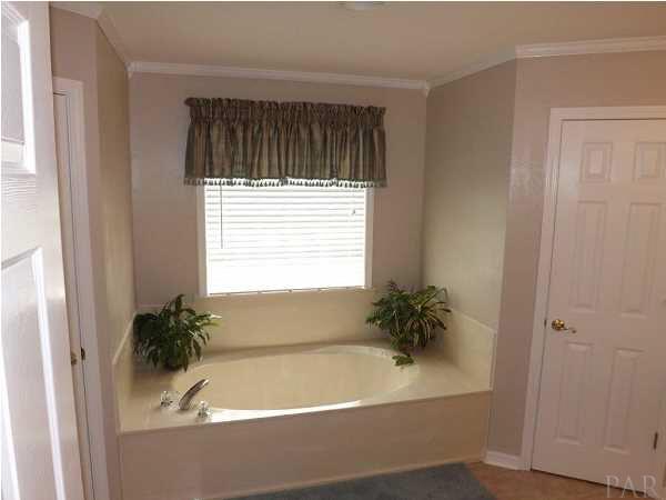 848 Williams Ditch Road Cantonment, FL 32533 - Photo 11 of 25 Garden tub and separate shower