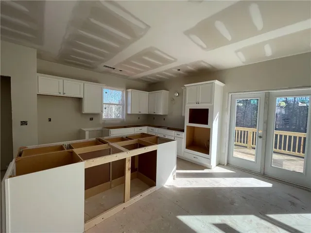 a front view of a house with stairs