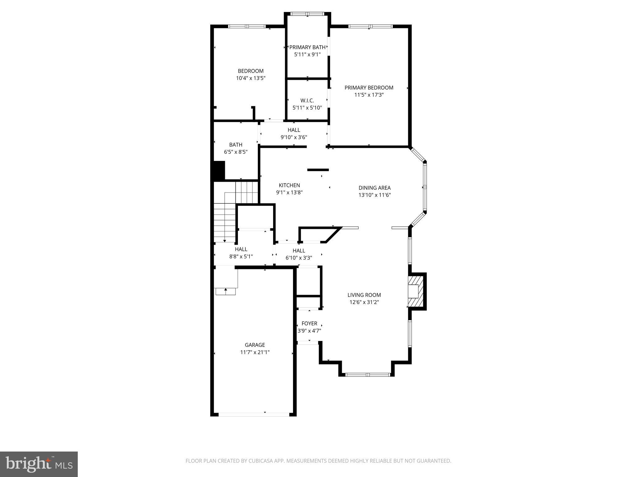 97 Ridge Run Road, Unit 28 North East, MD 21901 - Photo 41 of 43 MAIN LEVEL FLOOR PLAN