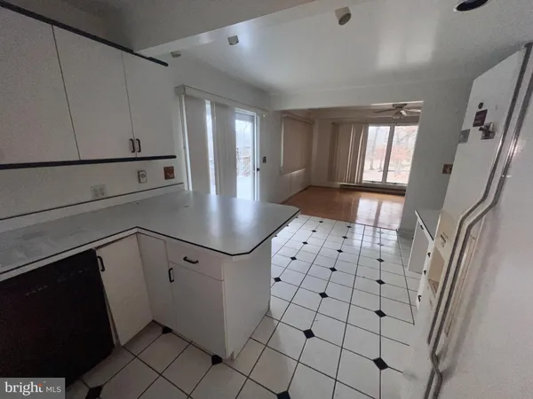 a bedroom with a bed and furniture